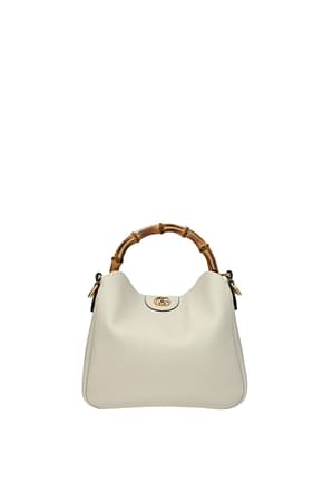 Gucci Handbags Women Leather White
