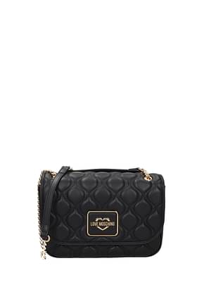 Love Moschino Shoulder bags Women Leather Black