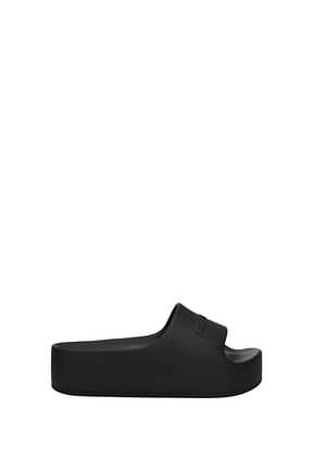 Balenciaga Slippers and clogs chunky Women Rubber Black