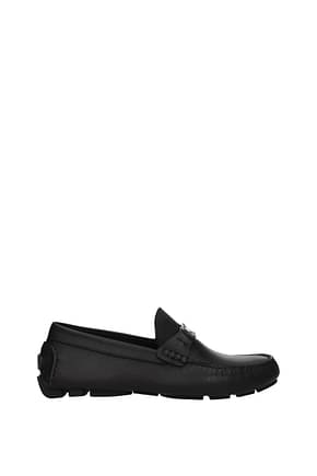 Christian Dior Loafers odeon Men Leather Black