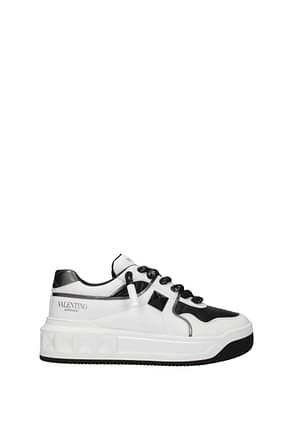 Valentino Garavani Sneakers Men Leather White Black