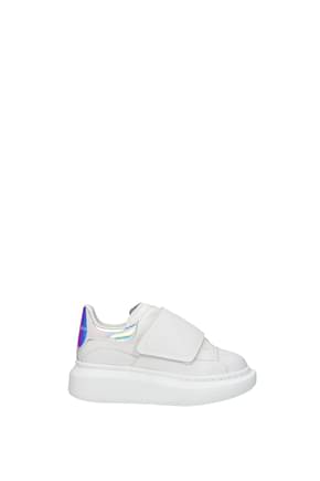 Alexander McQueen Ideas regalo sneakers kids Mujer Piel Blanco Multicolor