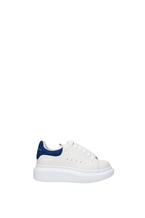 Alexander McQueen Idées cadeaux sneakers kids Homme Cuir Blanc Bleu