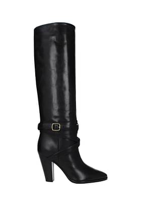 Celine Boots wiltern Women Leather Black