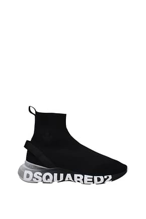 Dsquared2 Sneakers fly Uomo Tessuto Nero