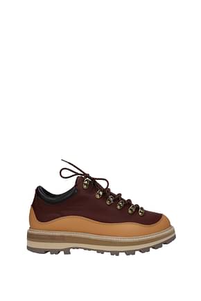 Moncler Sneakers x palm angels Men Leather Brown