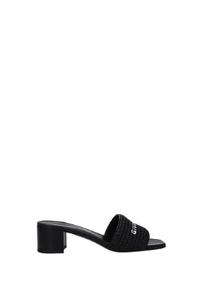 Givenchy Sandals Women Fabric  Black