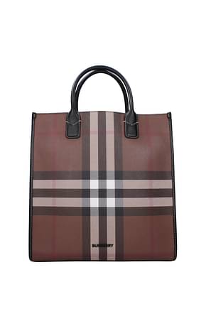 Burberry Handbags slim denny Men Eco Leather Brown Dark Brown