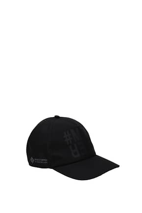 Moncler Hats genoble Men Polyester Black