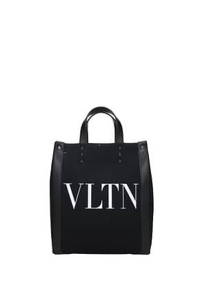 Valentino Garavani Handbags Men Fabric  Black White