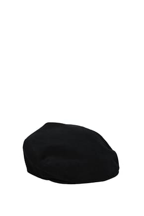 Dolce&Gabbana القبعات رجال قطن أسود