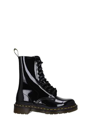 Dr. Martens Ankle boots x marc jacobs Women Patent Leather Black