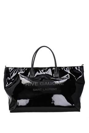 Saint Laurent حقائب اليد نساء جلد أسود
