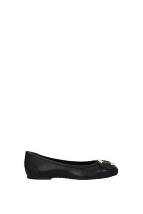 See by Chloé Ballet flats Women Leather Black