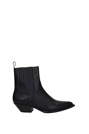 Sonora Ankle boots Women Leather Black
