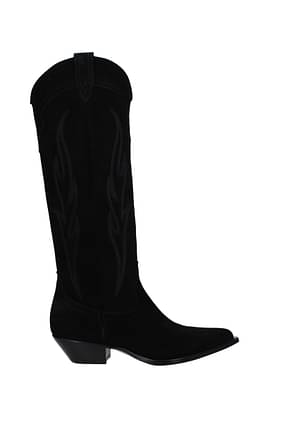 Sonora Boots roswell Women Suede Black