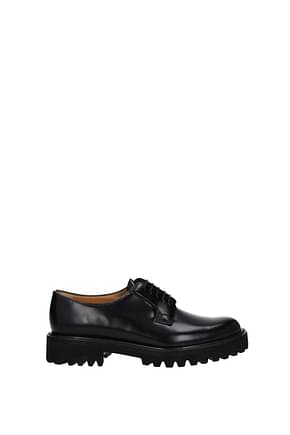 Church's Lace up and Monkstrap shannon Women Leather Black