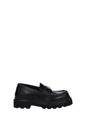Dolce&Gabbana Loafers Women Leather Black