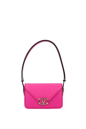 Valentino Garavani Shoulder bags Women Leather Pink