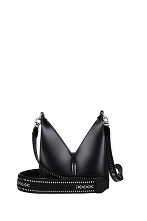 Givenchy Crossbody Bag cut out Women Leather Black