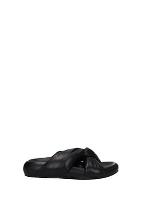 Marni Slippers and clogs bubble Women Leather Black