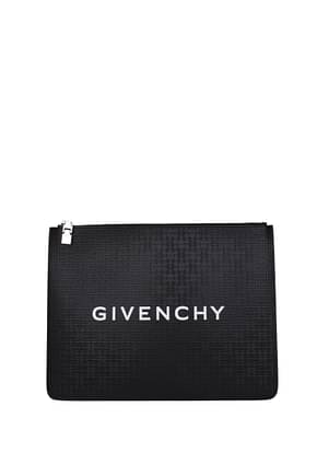 Givenchy Pochette  Femme Cuir Noir