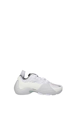 Lanvin Sneakers flash Women Leather White Grey