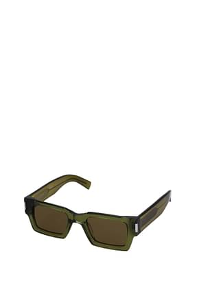 Saint Laurent Sunglasses 572 Women Acetate Green