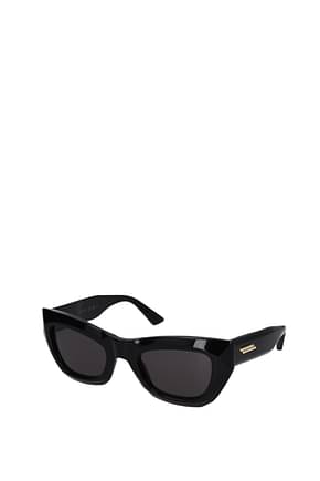 Bottega Veneta Sunglasses Women Acetate Black Grey