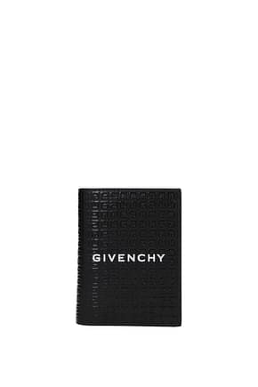 Givenchy Document holders 4g Men Leather Black