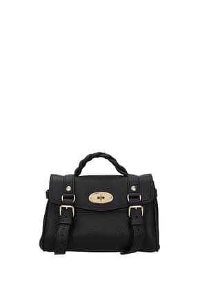 Mulberry Handbags alexa Women Leather Black