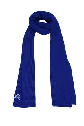 Burberry スカーフ 男性 カシミア 青