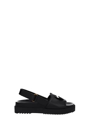 Gucci Sandals cosmos Women Leather Black
