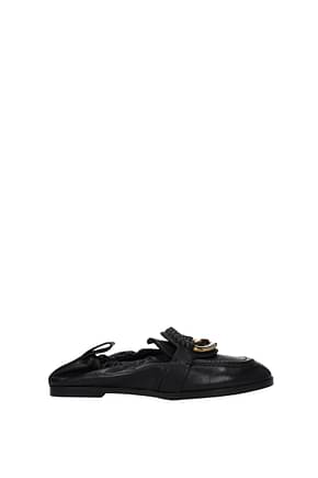 See by Chloé Loafers Women Leather Black