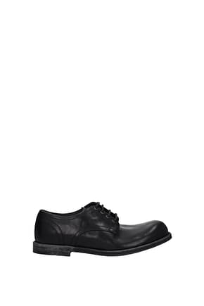 Dolce&Gabbana Lace up and Monkstrap re edition Men Leather Black