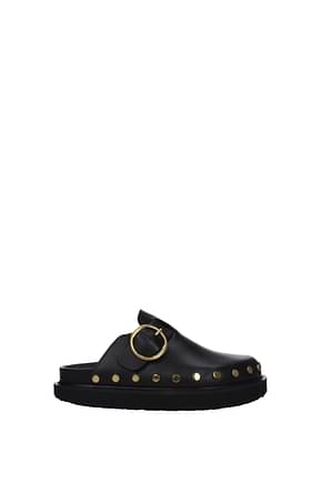 Isabel Marant Slippers and clogs Women Leather Black