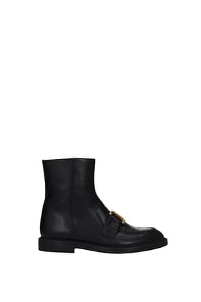 Chloé Ankle boots Women Leather Black