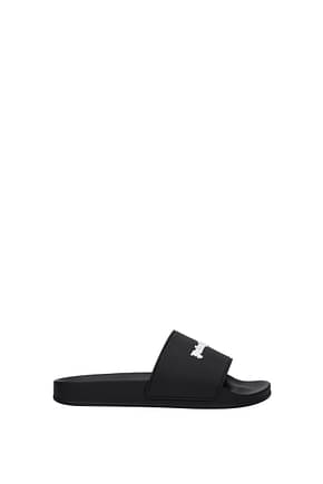 Palm Angels Slippers and clogs Women Rubber Black