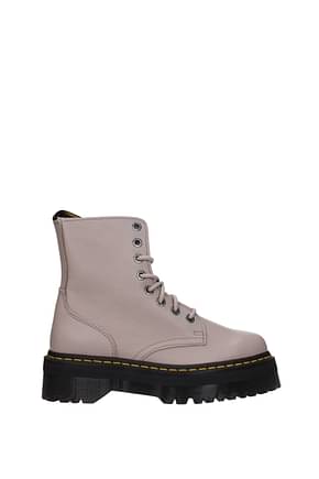 Dr. Martens Ankle boots Women Leather Pink Taupe