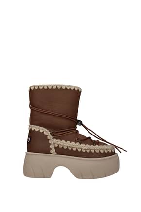 Mou Ankle boots eskimo Women Leather Brown