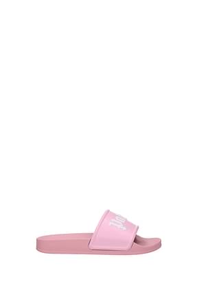Palm Angels Slippers and clogs Women Polyester Pink