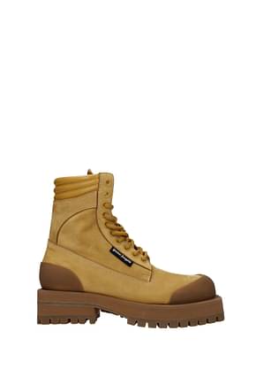 Palm Angels Ankle boots Women Suede Brown