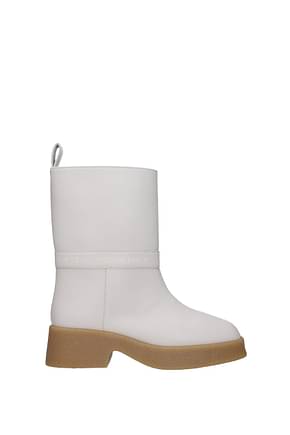 Stella McCartney Ankle boots skyla Women Eco Leather Beige Milk