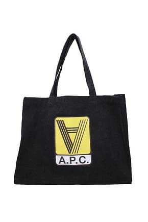 A.P.C. कंधे पर डालने वाले बैग diane महिलाओं कपड़ा काली