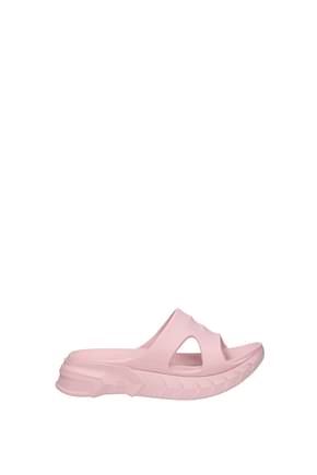 Givenchy Slippers and clogs Women Rubber Pink Blush