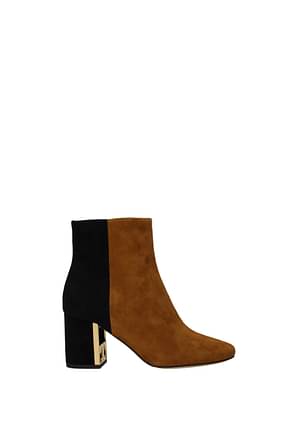 Tory Burch Ankle boots gigi Women Suede Brown