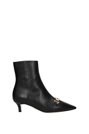 Gucci Ankle boots Women Leather Black