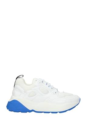 Stella McCartney Sneakers Men Fabric  White Blue