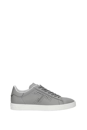 Tod's Sneakers Women Leather Gray