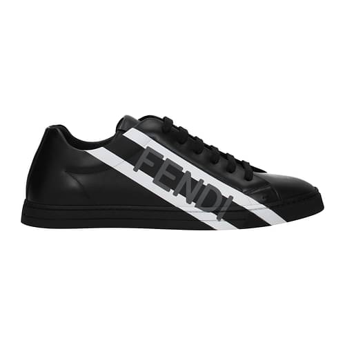 øve sig skjorte etisk Fendi Sneakers Men 7E1380AD7NF1BNX Leather Black Black 472,5€